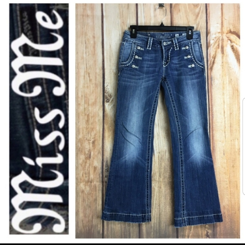 Miss Me JPS5148 WideLeg Jeans size 30